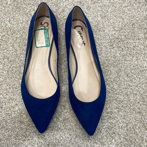New Sam Edelman circus blue suede size 8 1/2 flats